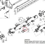 Varžtas plaktuko M16x95, 10.9