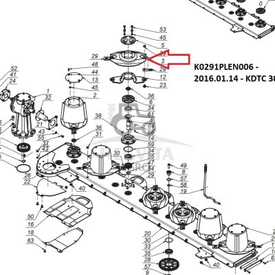 Pjovimo diskas C540.03.04.00/2 (2014 m.)