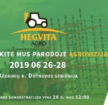 Hegvita Agro parodoje “Agrovizija 2019”