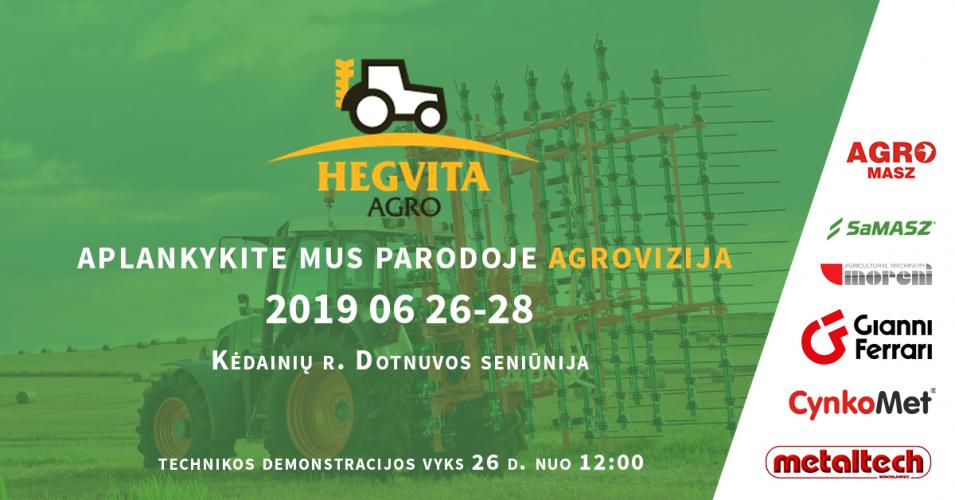 Hegvita Agro parodoje “Agrovizija 2019”