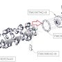 Rotoriaus guolio korpuso žiedas TFK225, TMC007946-01