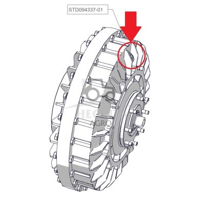 Apsauginis varžtas nuo perkrovų ir perkaitimo 3/8 TMC Cancela Turbo kit