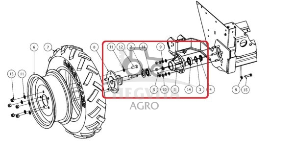 Stebulė SR 300 varomoji (dešinė) - Image 2