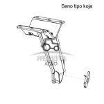 Stebulė diskui 620 mm, fi 35 mm (seno tipo koja) - Image 3