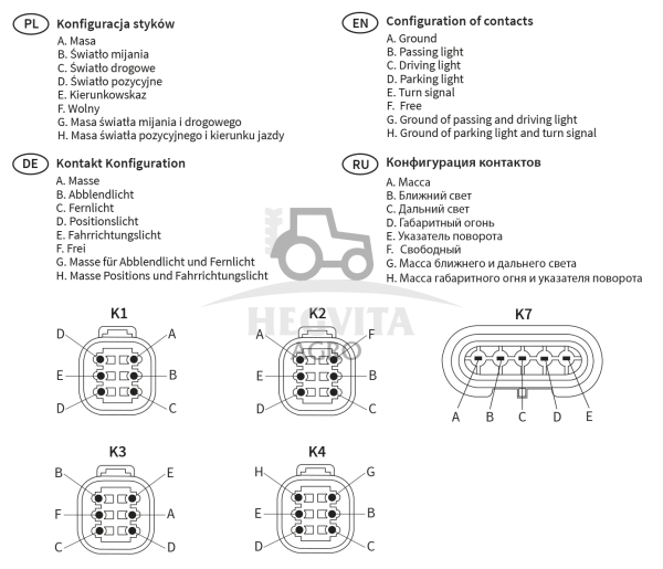 LED pagrindinis žibintas su posūkiu, dešinė pusė - Image 2