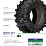 480/65R28 GRI GREEN XLR 65 142D/145A8 TL-R1W - Image 2