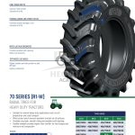 600/70R30 GRI GREEN XLR 70 152A8/152B TL-R1W - Image 2