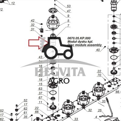 Peilio laikiklis Samba C0670.05.06.004