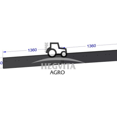 Guminis peilis PSV271, C203.02.KP.00