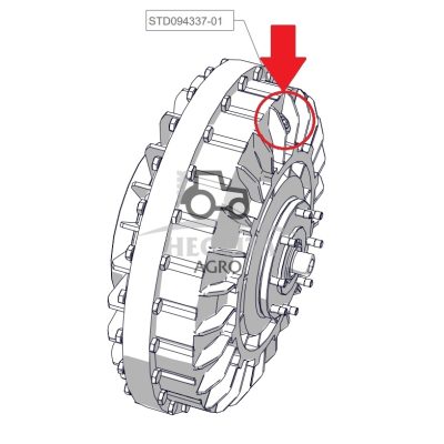 Apsauginis varžtas nuo perkrovų ir perkaitimo 3/8 TMC Cancela Turbo kit