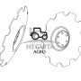 Diskas OFAS 560x4 "P" tipo, DP560X40/2022